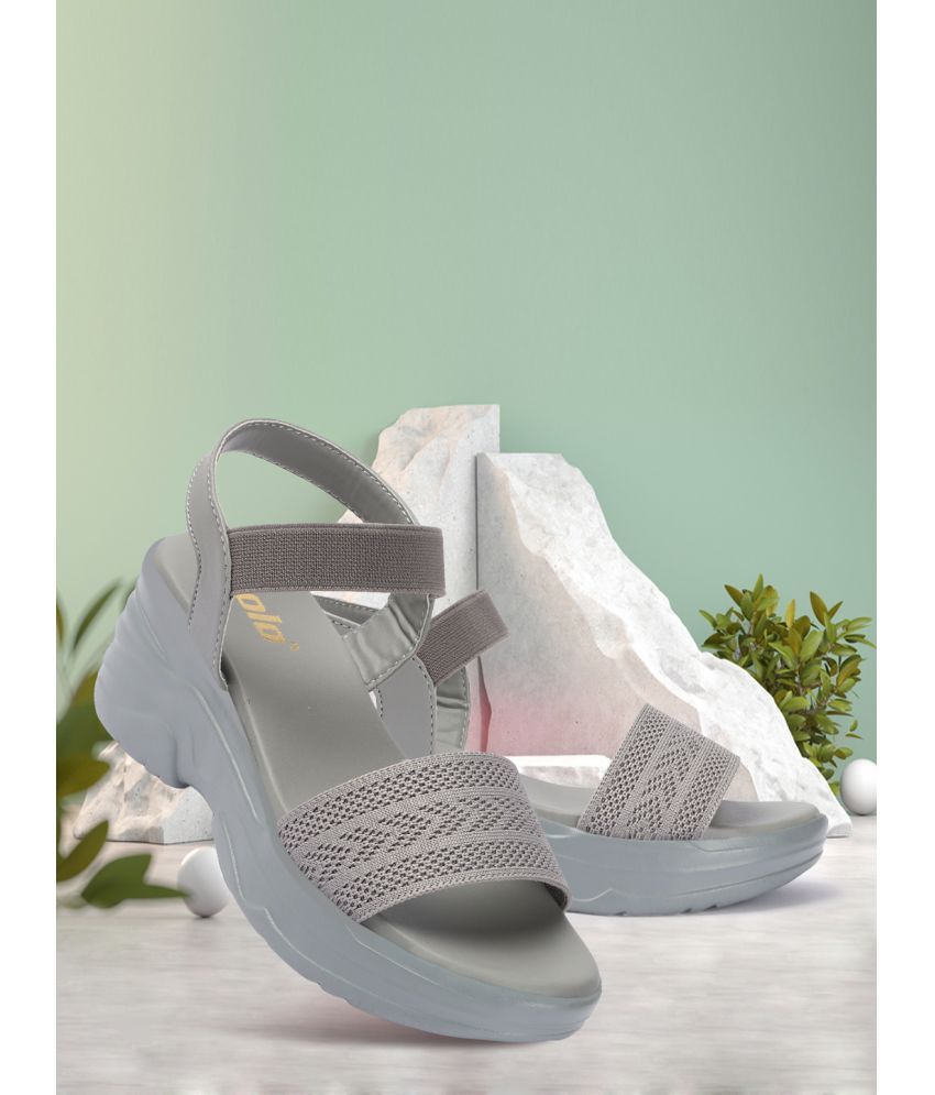     			COLO Gray Women's Sandal Heels