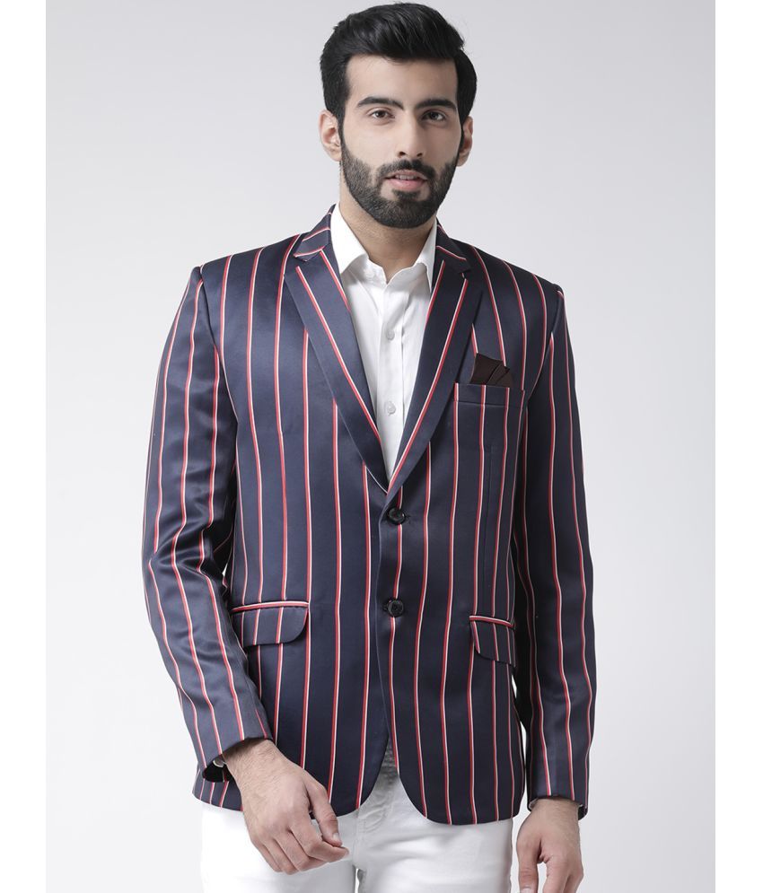     			Hangup Viscose Men's Blazer - Navy ( Pack of 1 )