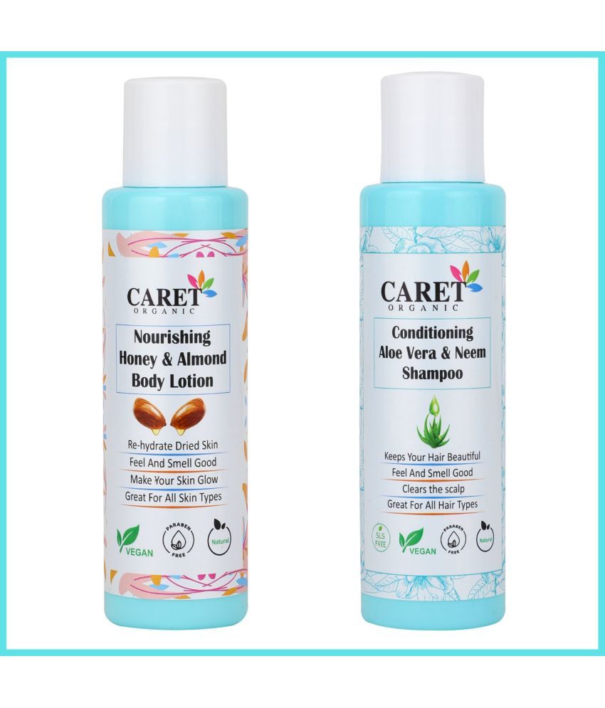     			HoneyAlmondBodyLotion(100ml)ANDAloeveraNeemConditioningShampoo(100ml)(2Itemsintheset)