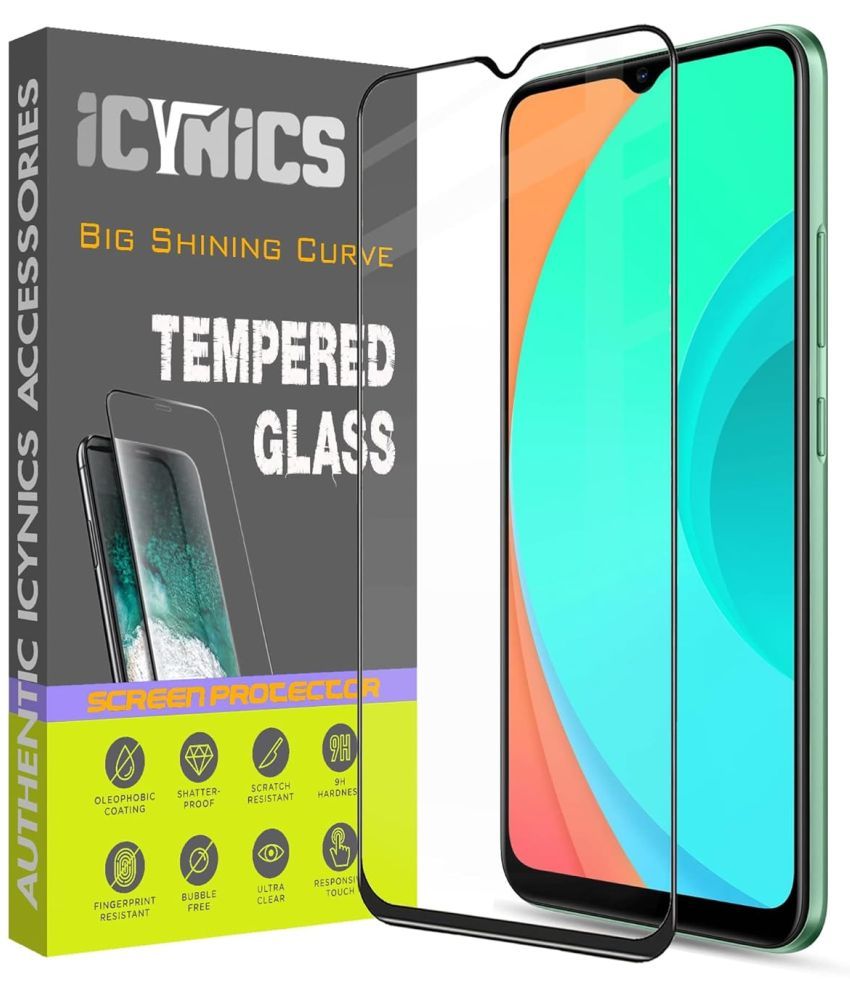     			Icynics Tempered Glass Compatible For Realme C11 ( Pack of 1 )