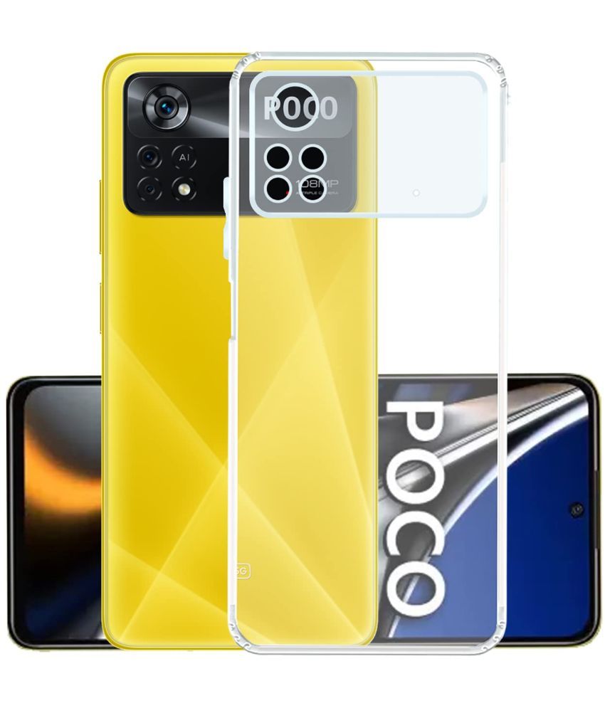     			Megha Star*** Plain Cases Compatible For Silicon POCO X4 PRO 5g ( )