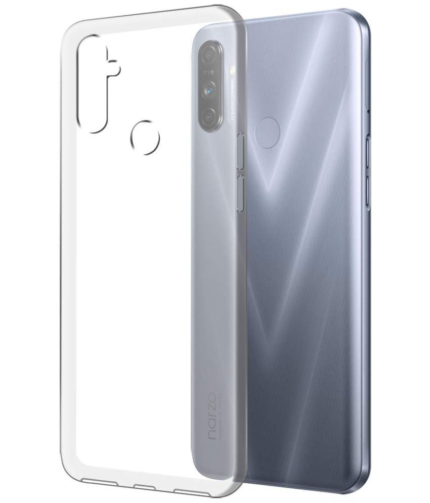     			Megha Star*** Plain Cases Compatible For Silicon REALME NARZO 20A ( )