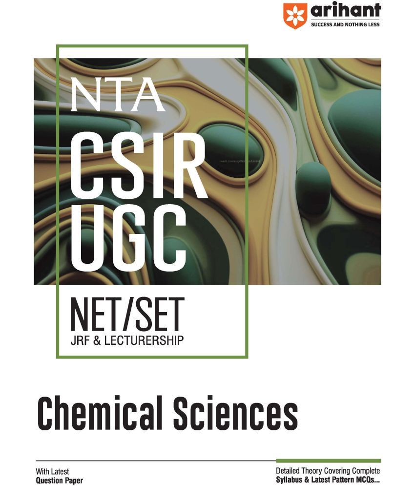     			NTA CSIR UGC NET / SET JRF & LECTURERSHIP Chemical Sciences