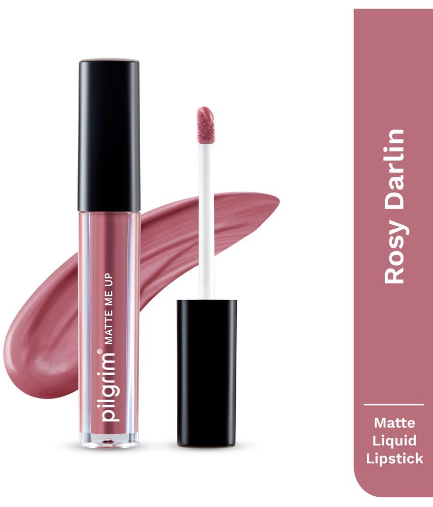     			PILGRIM Rosy Red Matte Lipstick 3