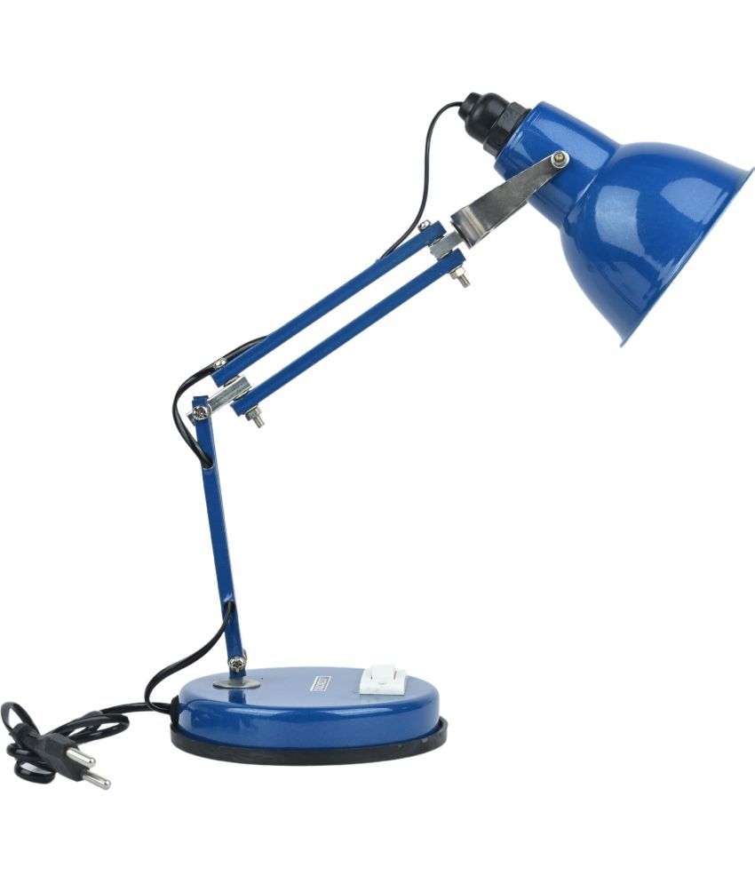     			SPARKWORLD Blue Study Table Lamp ( Pack of 1 )