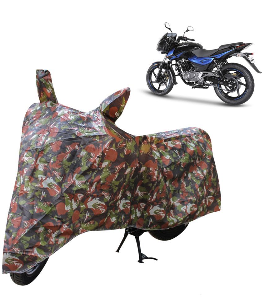     			AutoRetail Bike Body Cover for Bajaj Pulsar 150 DTS-i ( Pack of 1 ) , Jungle