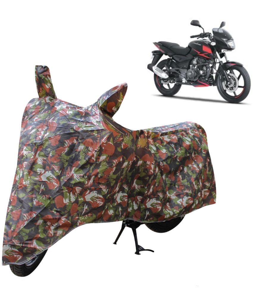     			AutoRetail Bike Body Cover for Bajaj Pulsar 180 ( Pack of 1 ) , Jungle