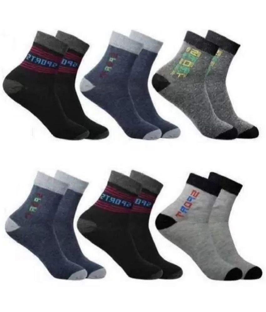     			Cavenders Pack of 5 Men's Cotton Blend Ankle Length Socks ( Multicolor 3 )