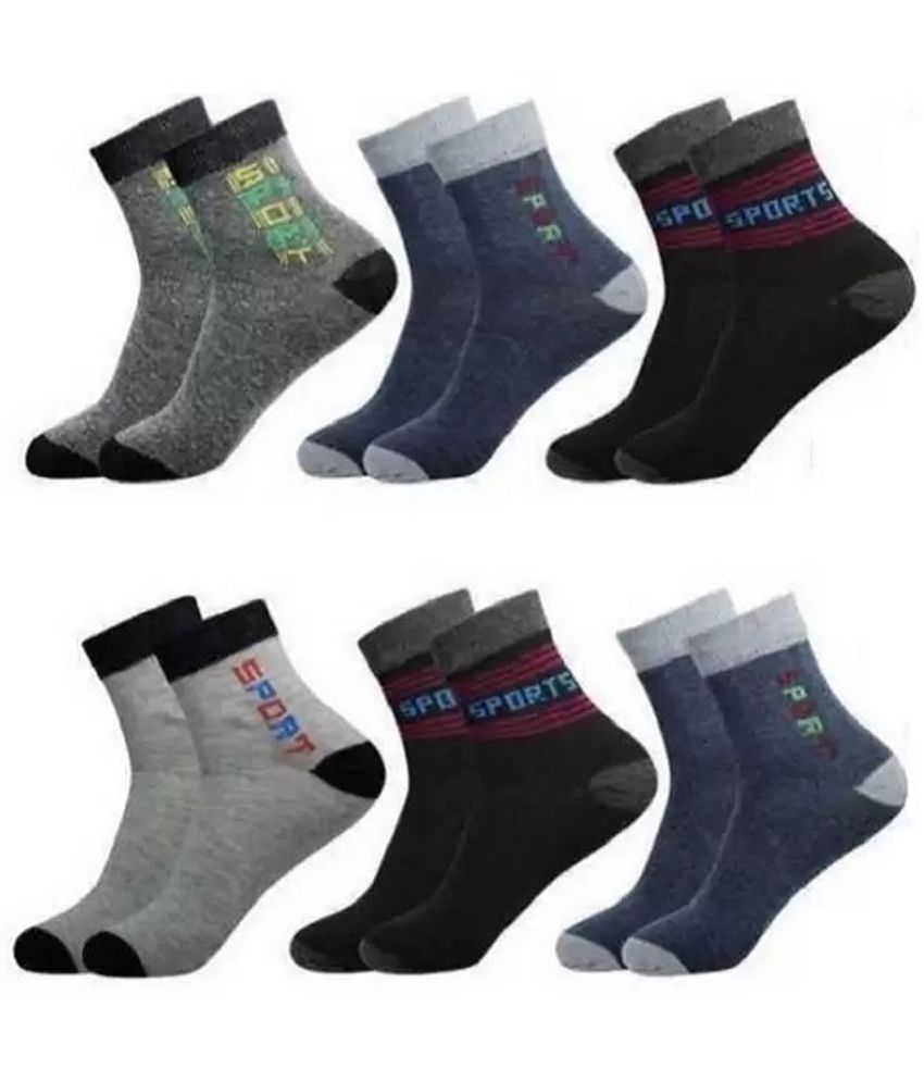     			Cavenders Pack of 5 Men's Cotton Blend Ankle Length Socks ( Multicolor 2 )