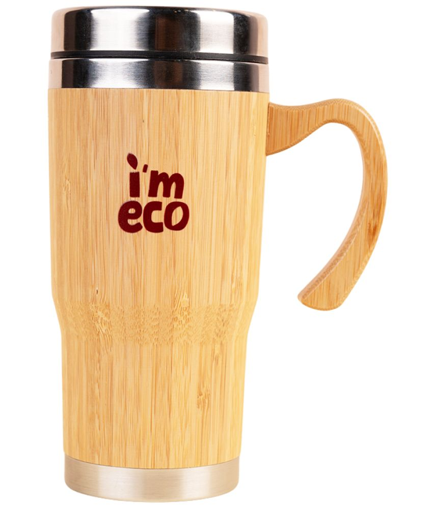     			I'm Eco Coffee Mug Bamboo Coffee Mug 450 mL ( Pack of 1 )