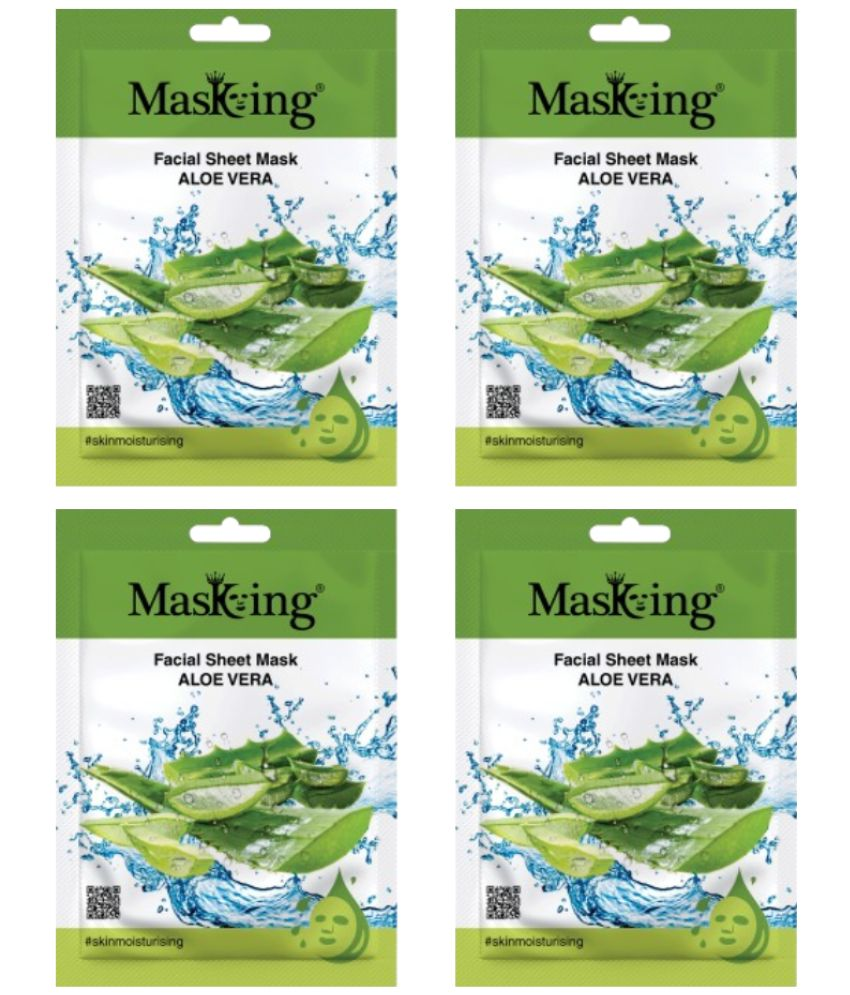     			Masking - Fairness Sheet Mask for Combination Skin ( Pack of 4 )