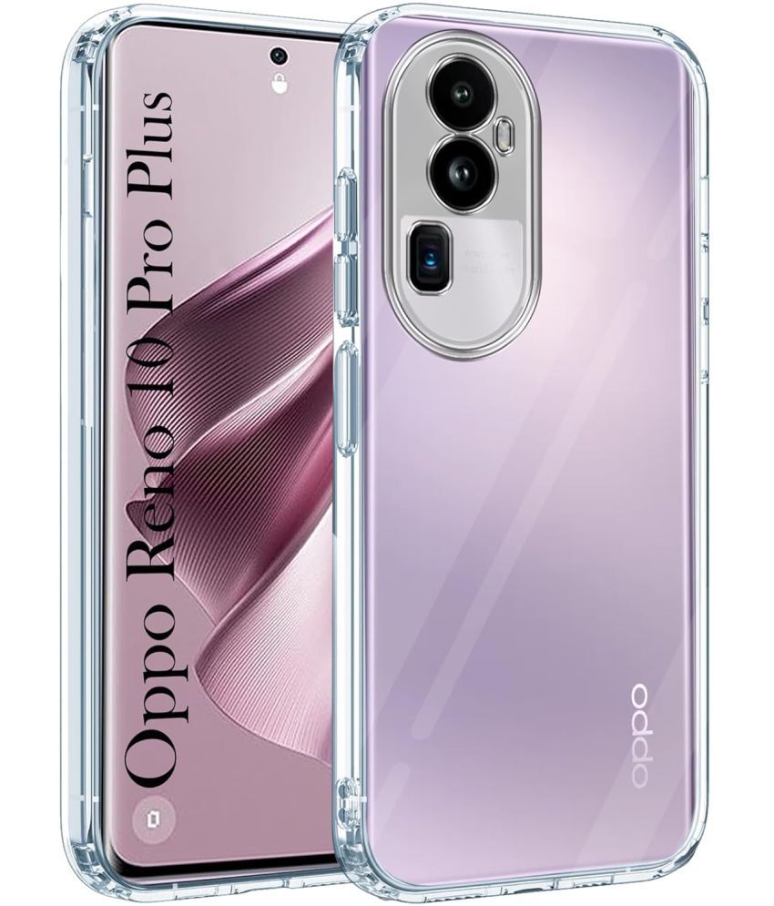     			Megha Star*** Plain Cases Compatible For Silicon OPPO RENO 10 PRO plus ( )