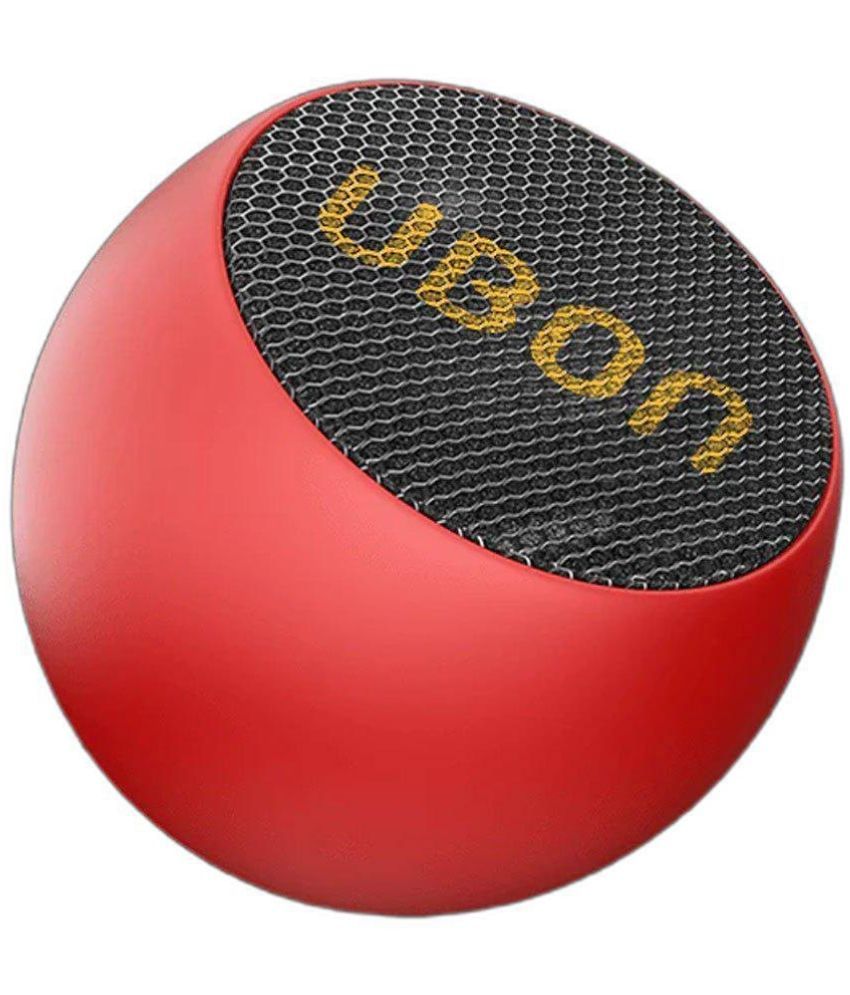     			UBON SP6810 5 W Bluetooth Speaker Bluetooth V 5.3 with Call function Playback Time 4 hrs Red