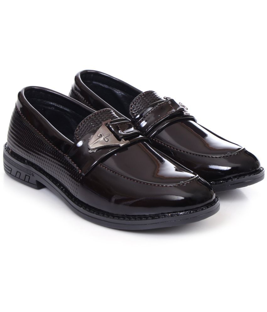     			ZOOMBIE - Black Boy's Loafers ( 1 Pair )