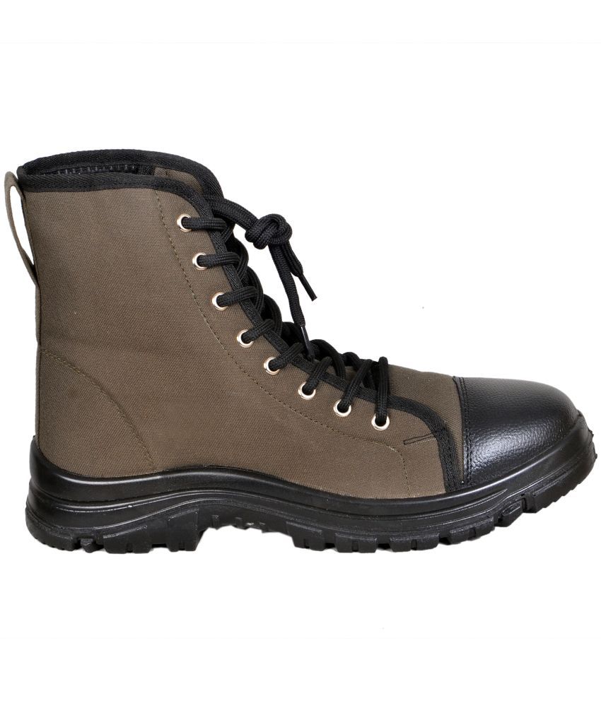     			Coffer Safety Olive Men's Hiking & Trekking Boots