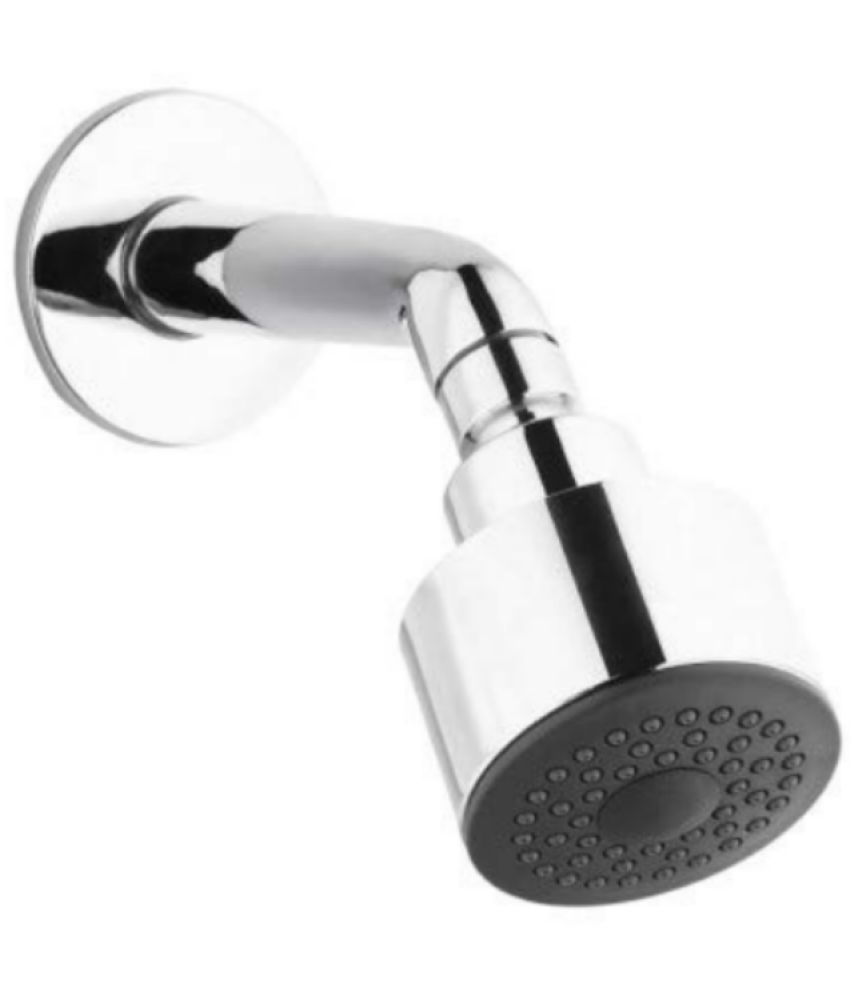     			Cossimo 3"Inch Black Silver Shower with 7" Arm Plastic (ABS) Overhead Shower