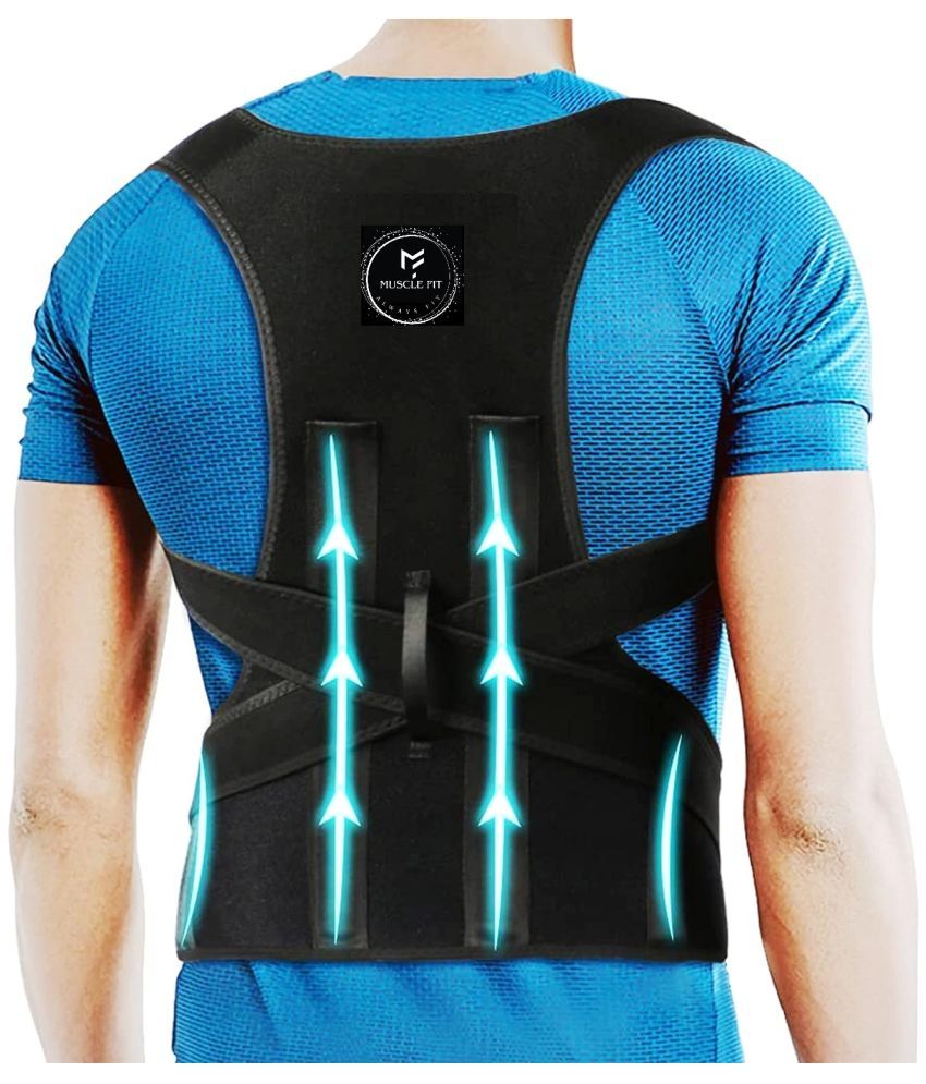     			Musclefit Posture Corrector Back Support ( Free Size - Size )