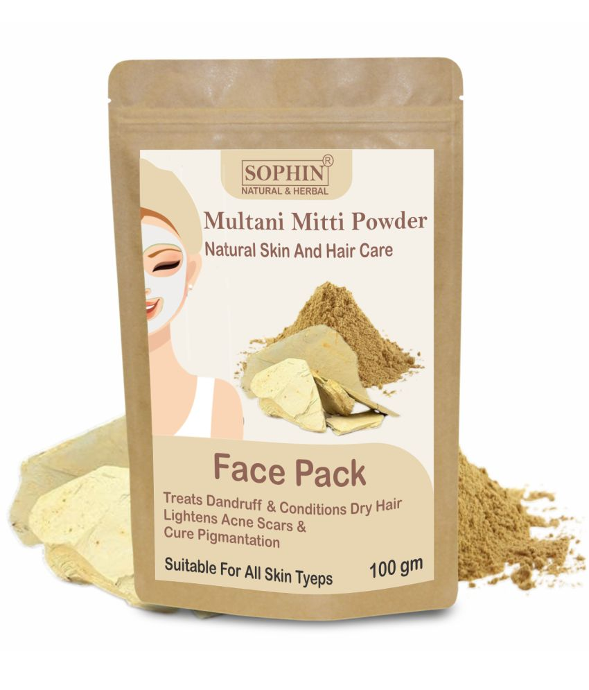     			SOPHIN - Skin Brightening Face Pack for All Skin Type ( Pack of 1 )