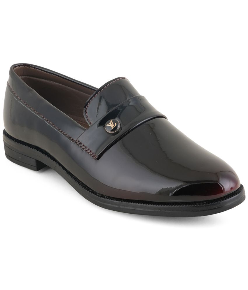     			STYLE SHOES - Black Boy's Loafers ( 1 Pair )