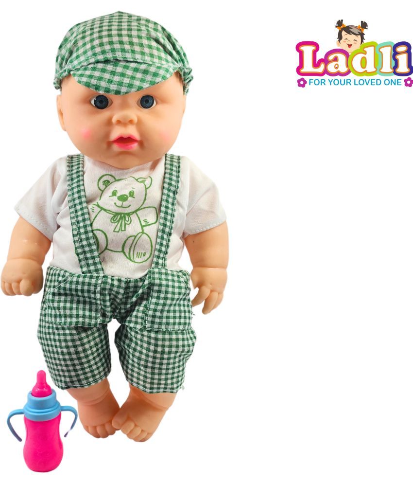     			Baby doll Golu Baba Rubber Doll for Kids Removable Clothes Boy Doll for Kids_D