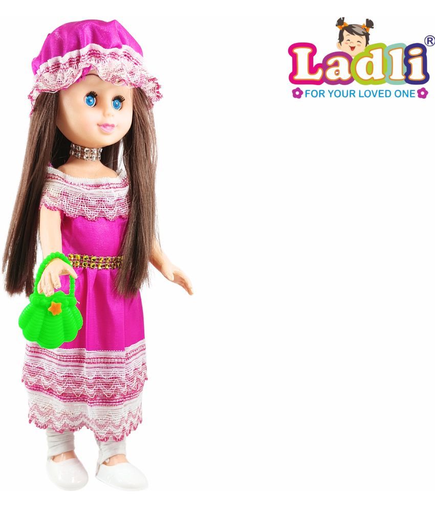     			Blinking Eye Girl Doll Cool Dress Doll Toy for kids Age 3 yr & Above 714