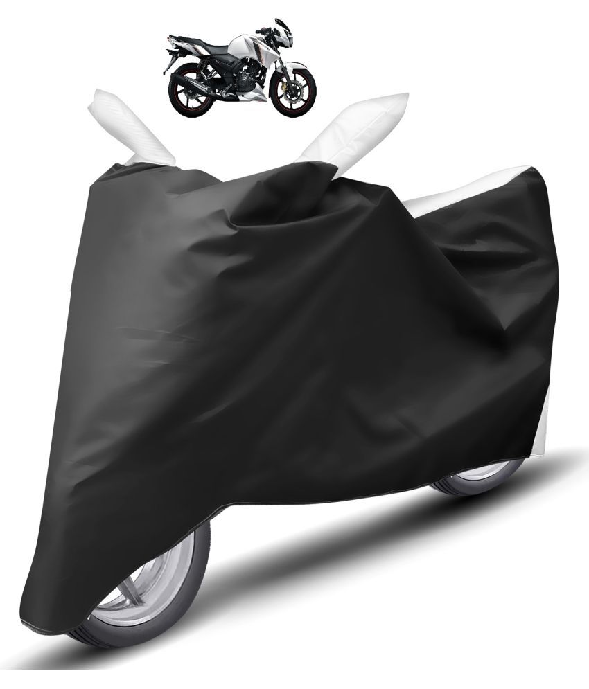     			Caronix Bike Body Cover for TVS Apache RTR 160 ( Pack of 1 ) , White