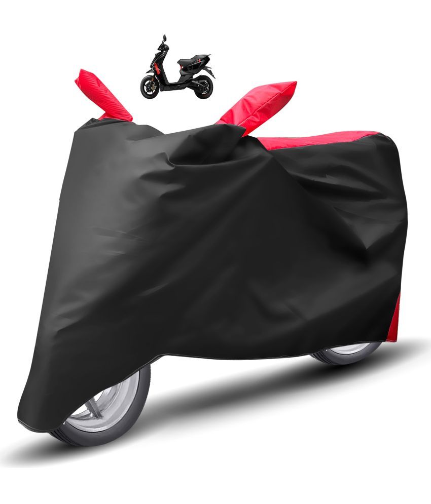     			Caronix Bike Body Cover for Ather 450 X ( Pack of 1 ) , Red