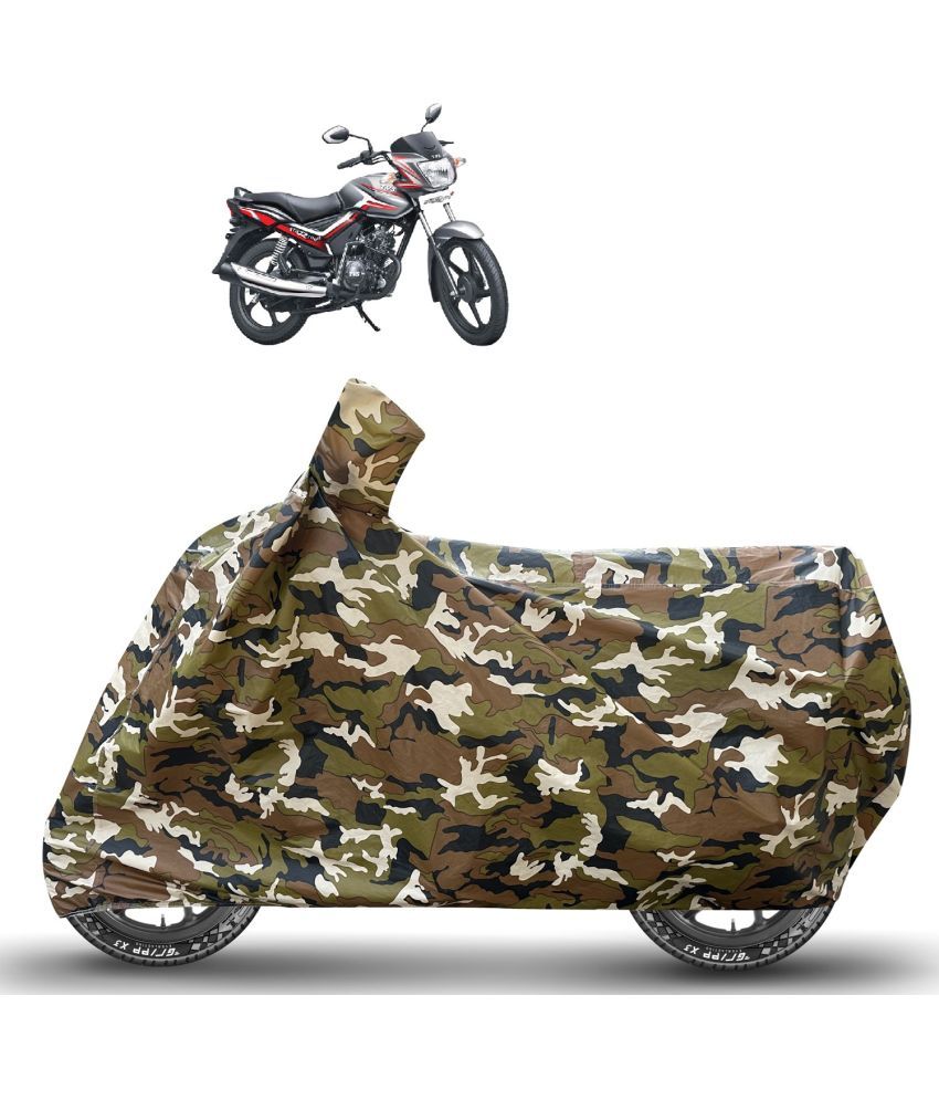     			Caronix Bike Body Cover for TVS Star City ( Pack of 1 ) , Brown