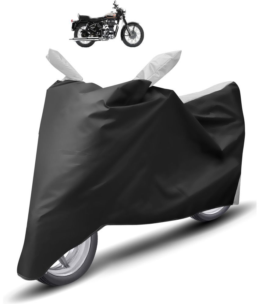     			Caronix Bike Body Cover for Royal Enfield Bullet 350 ( Pack of 1 ) , Grey