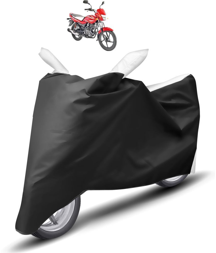     			Caronix Bike Body Cover for Bajaj Platina 100 ( Pack of 1 ) , White