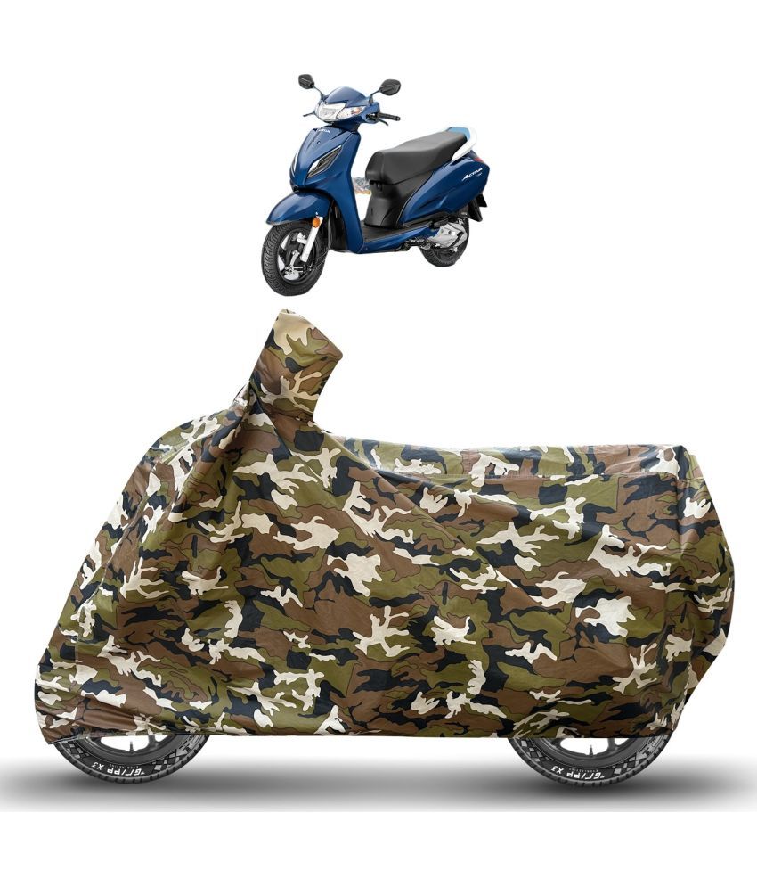     			Caronix Bike Body Cover for Honda Activa 6G ( Pack of 1 ) , Brown