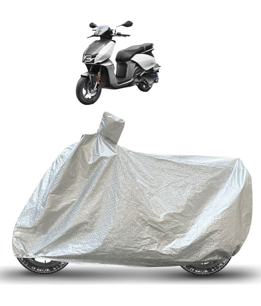     			Caronix Bike Body Cover for All Brands Universal For Bike ( Pack of 1 ) , Silver