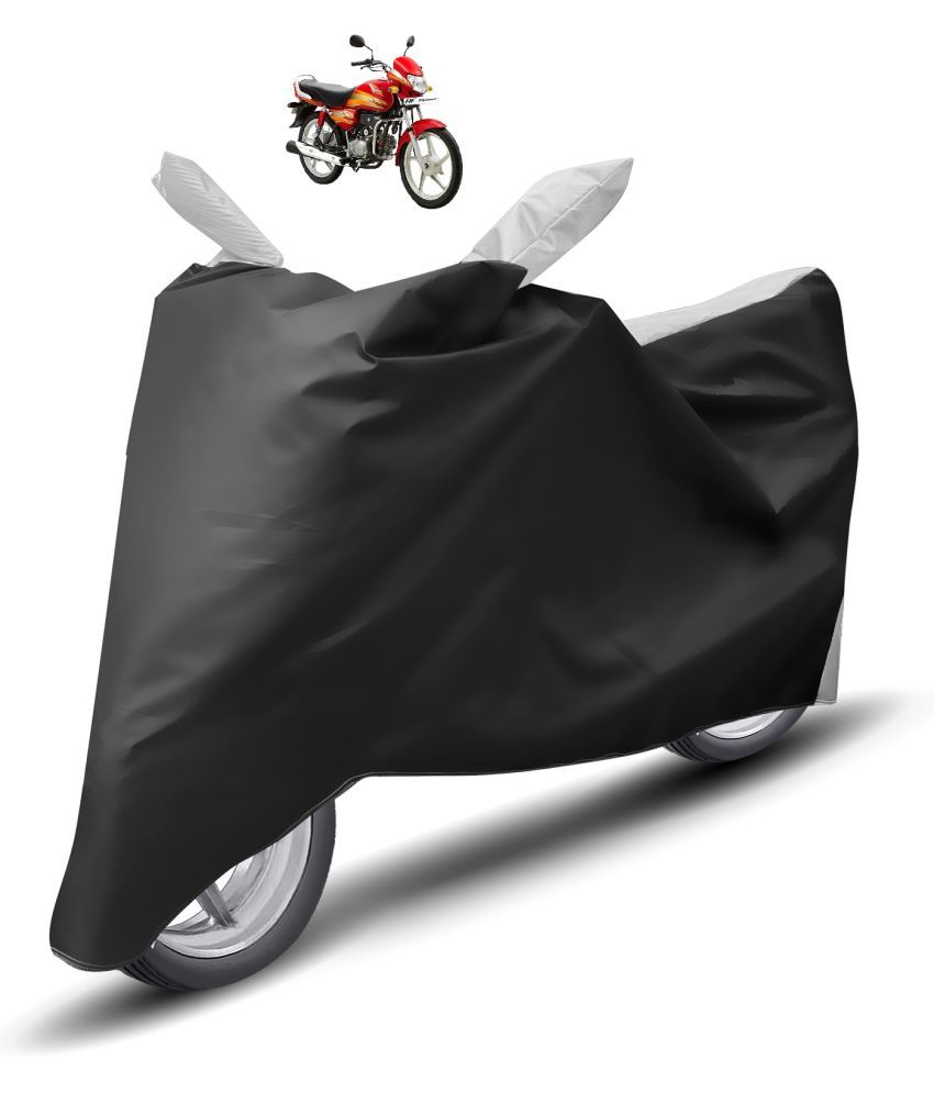     			Caronix Bike Body Cover for Hero HF Deluxe ( Pack of 1 ) , Grey