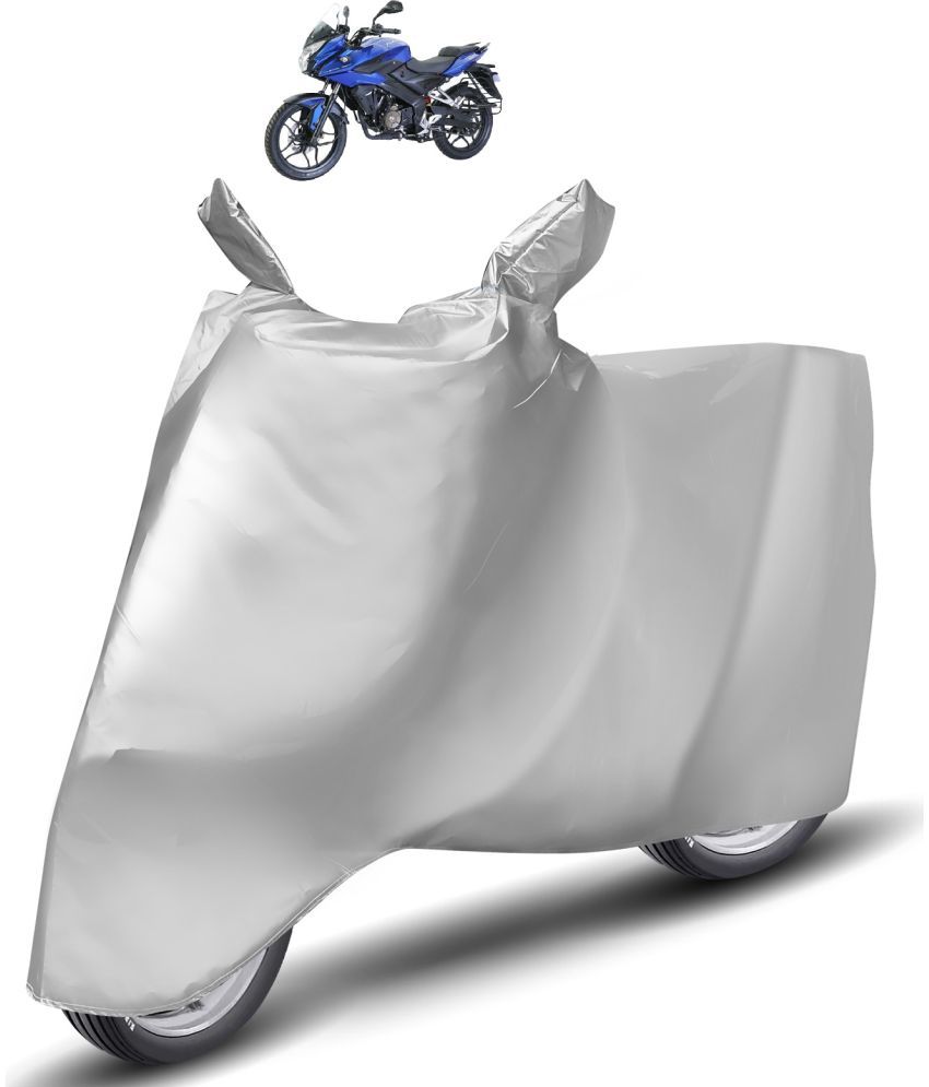     			Caronix Bike Body Cover for Bajaj Pulsar 150 ( Pack of 1 ) , Silver