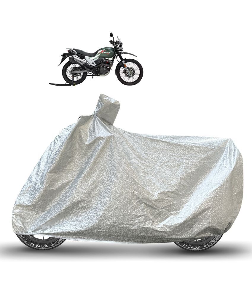     			Caronix Bike Body Cover for Hero Xpulse 200T ( Pack of 1 ) , Silver