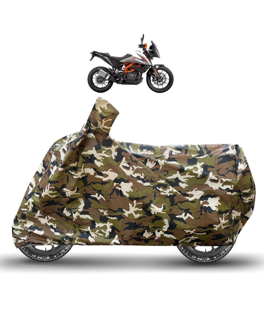     			Caronix Bike Body Cover for KTM 390 Adventure ( Pack of 1 ) , Brown