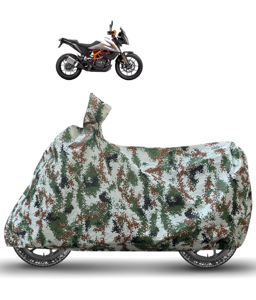     			Caronix Bike Body Cover for KTM 390 Adventure ( Pack of 1 ) , Green