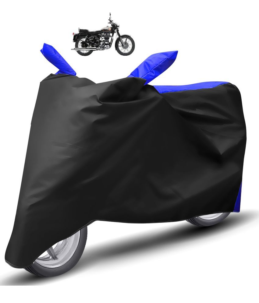     			Caronix Bike Body Cover for Royal Enfield Bullet 350 ( Pack of 1 ) , Blue