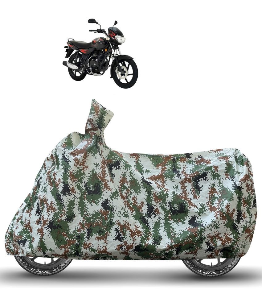     			Caronix Bike Body Cover for Bajaj Discover ( Pack of 1 ) , Green