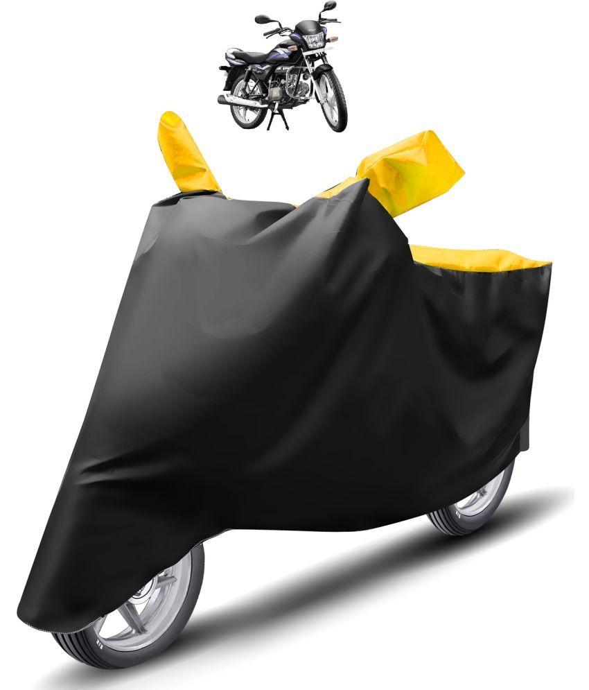     			Caronix Bike Body Cover for Hero Splendor PRO ( Pack of 1 ) , Yellow