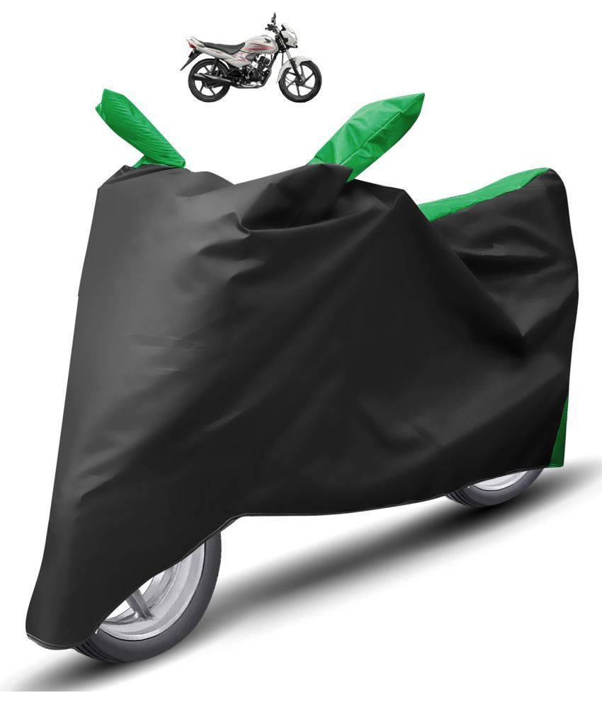     			Caronix Bike Body Cover for Honda Dream Neo ( Pack of 1 ) , Green