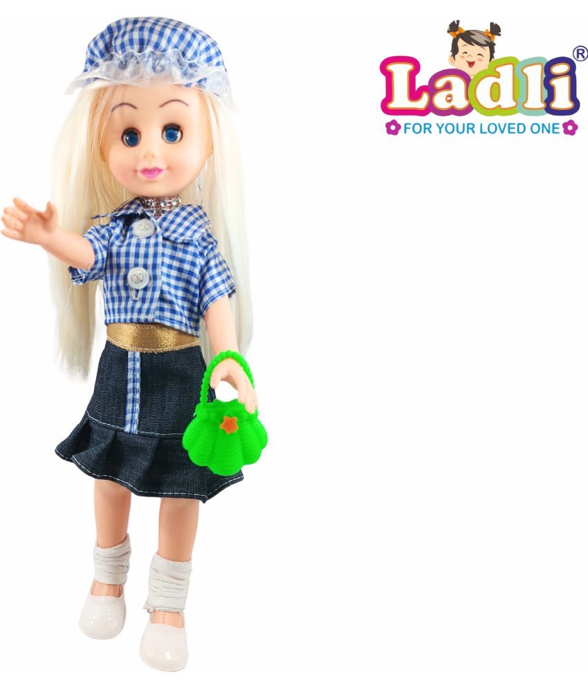     			ILU Cute Gorgeous Girl Doll Toy with Beautiful Dress and Blinking Eyes