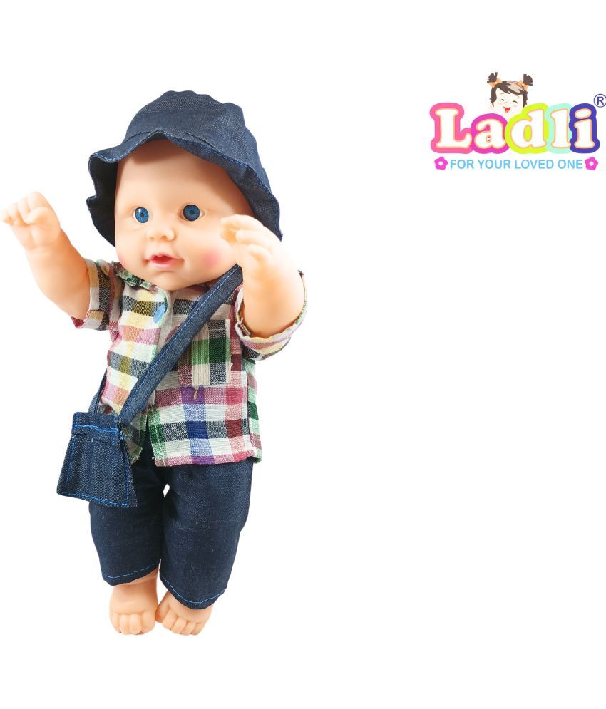     			Realistic Doll for Babies Golu Baba Soft Dolls Kids Little Hat Boy Toy Baby