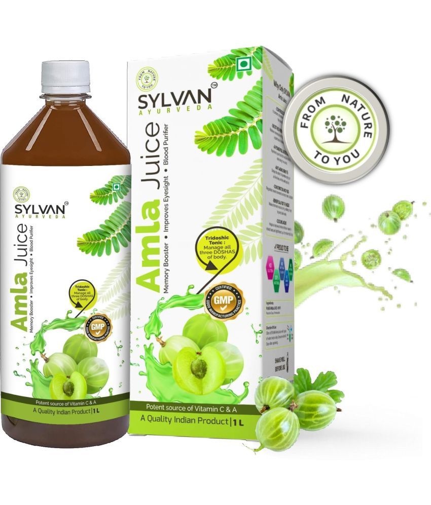     			SYLVAN AYURVEDA SLVAN Fresh Amla Juice 1L I Immunity Booster I (1000 ml)