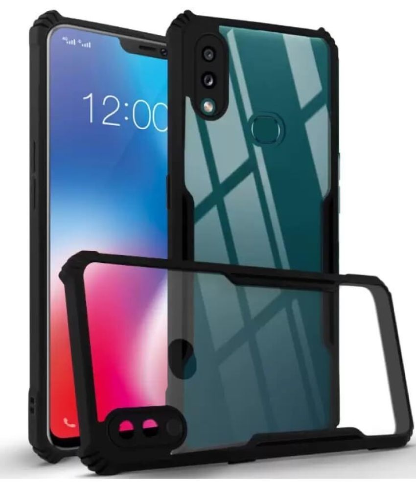     			VAKIBO Plain Cases Compatible For Rubber Vivo V9 ( Pack of 1 )