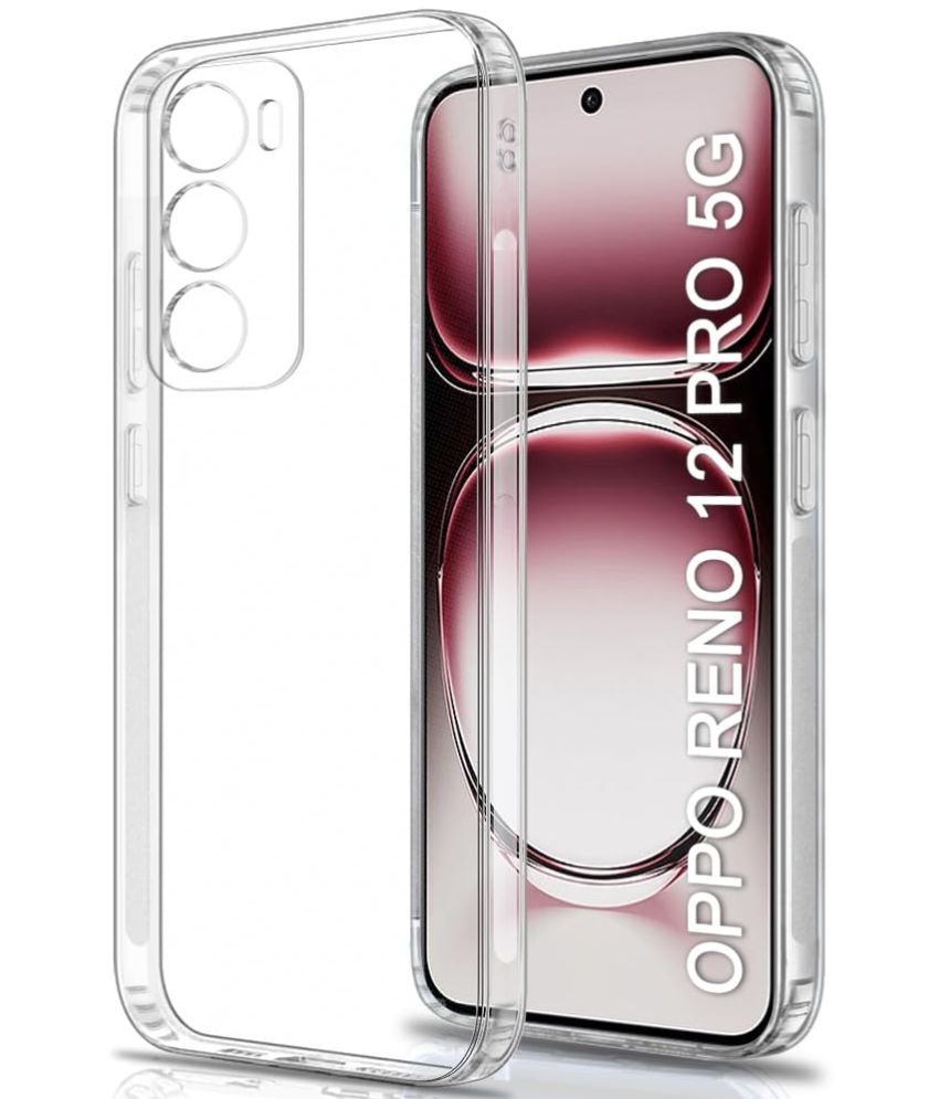     			Doyen Creations Plain Cases Compatible For Silicon OPPO RENO 12 PRO 5G ( )