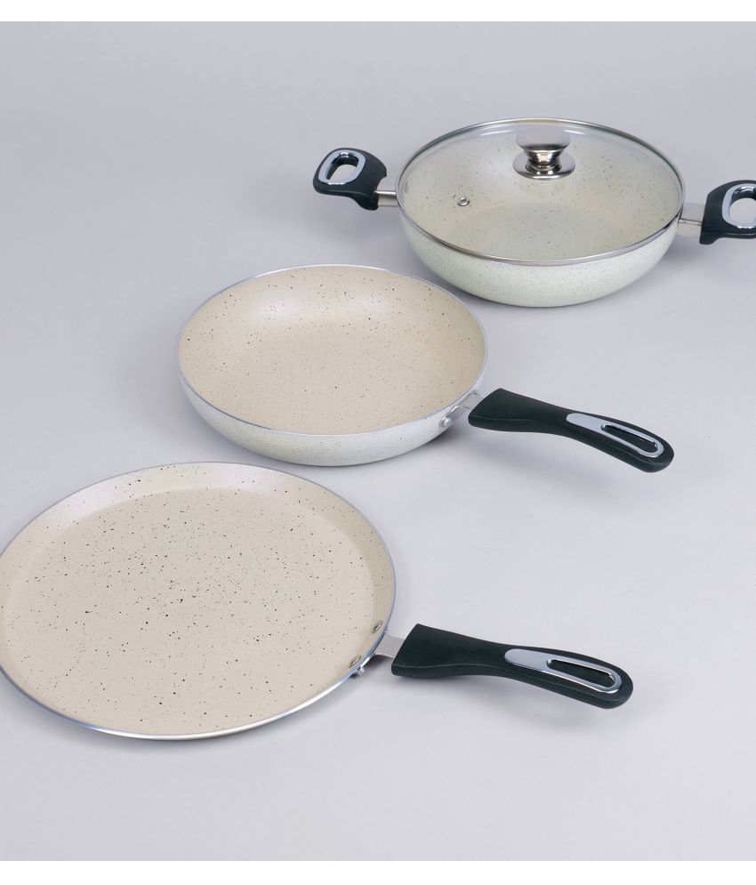     			HomePro Non Stick Aluminium Cookware Sets Granite