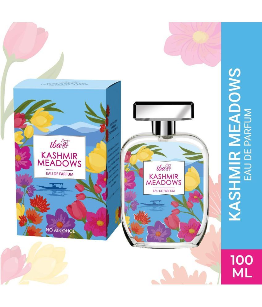     			Iba Eau De Parfum Kashmir Meadows, 100 ml, Long Lasting Fragrance for Women, (Pack of 1)