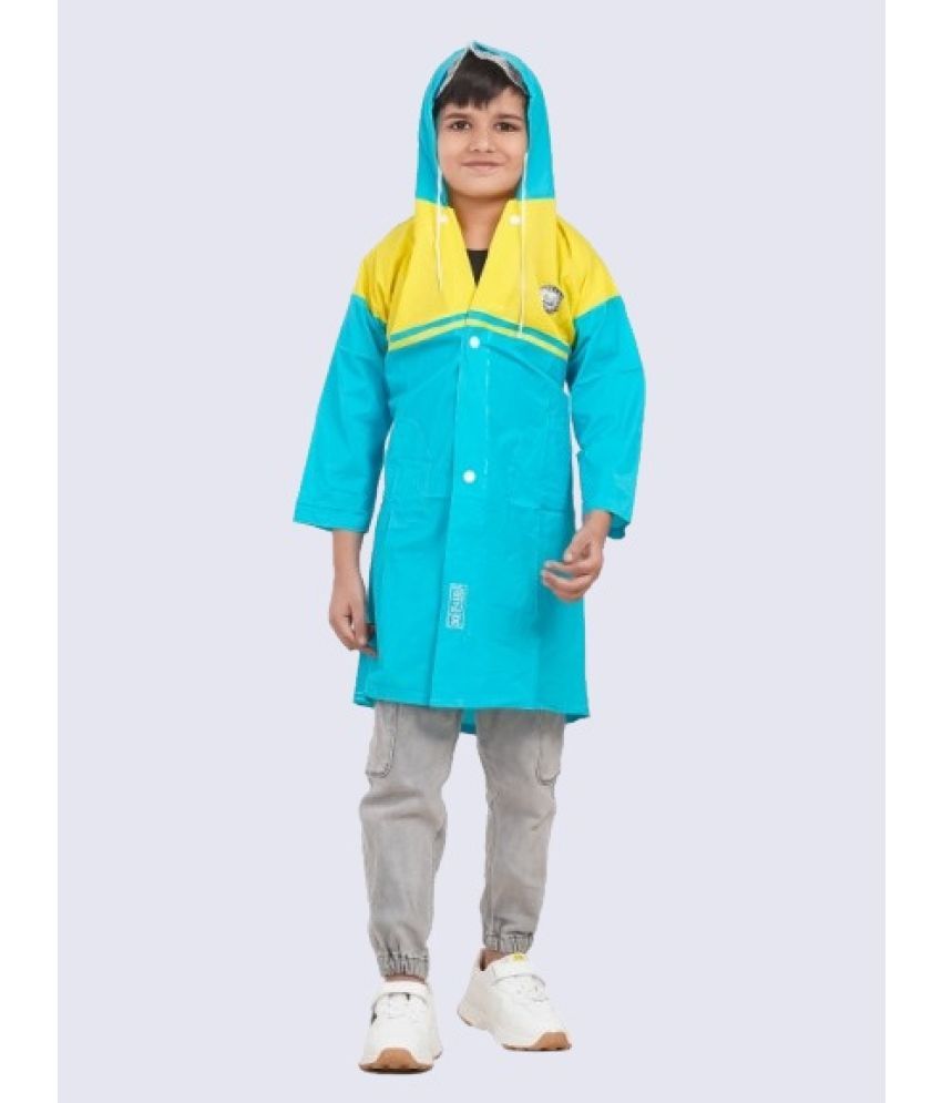     			powermerc Boys Raincoat ( Pack of 1 , Sky Blue )