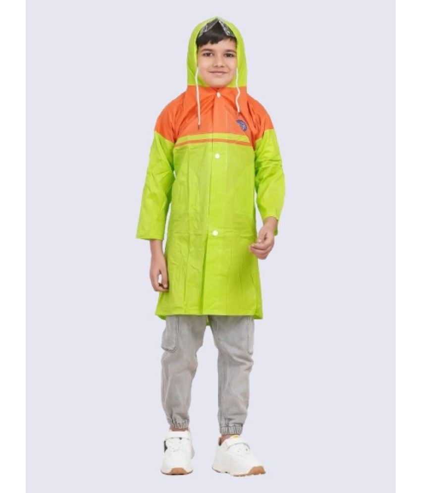     			powermerc Girls Raincoat ( Pack of 1 , Light Green )